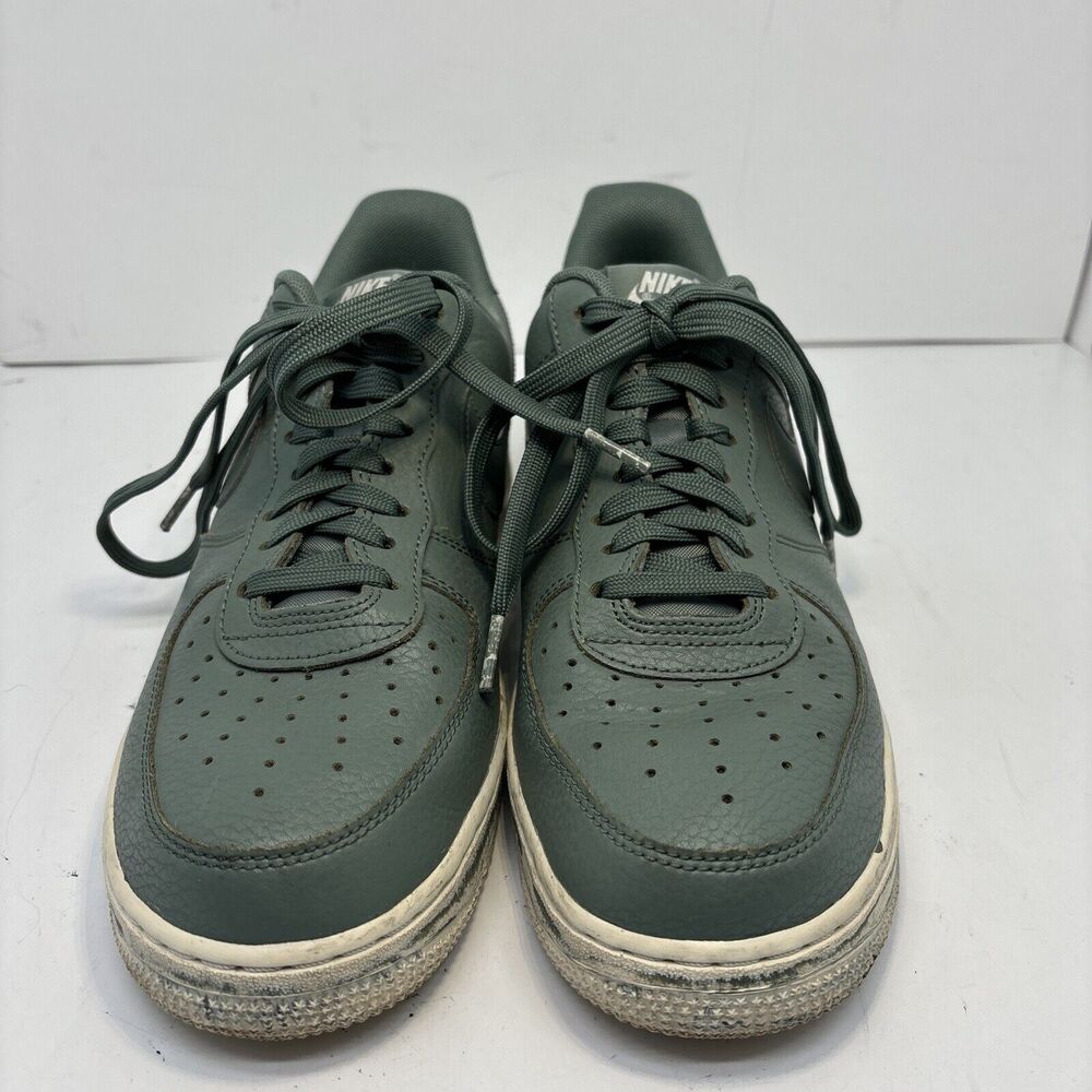 Nike Air Force 1 AJ9507 300 Mens Low Clay Green Marble Size 8 - NICE - Picture 3 of 11